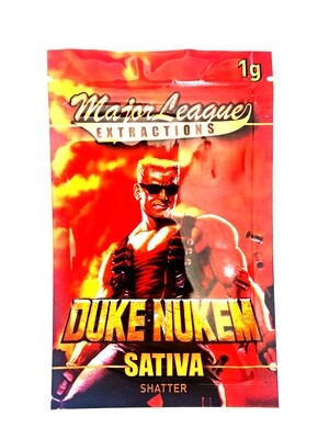 Major League Extractions - 1g Shatter - Duke Nukem - Sativa