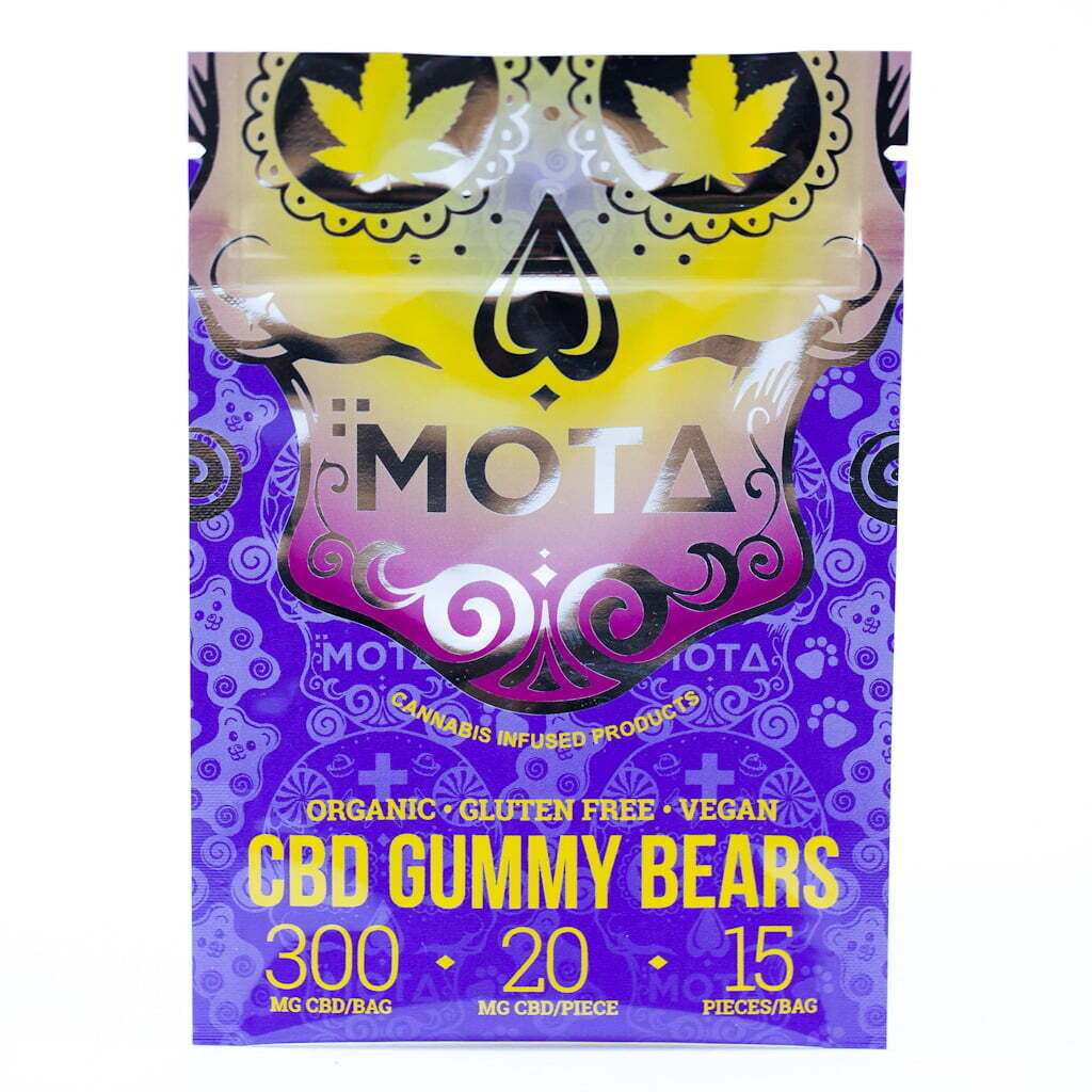 Mota CBD Vegan Gummy Bears