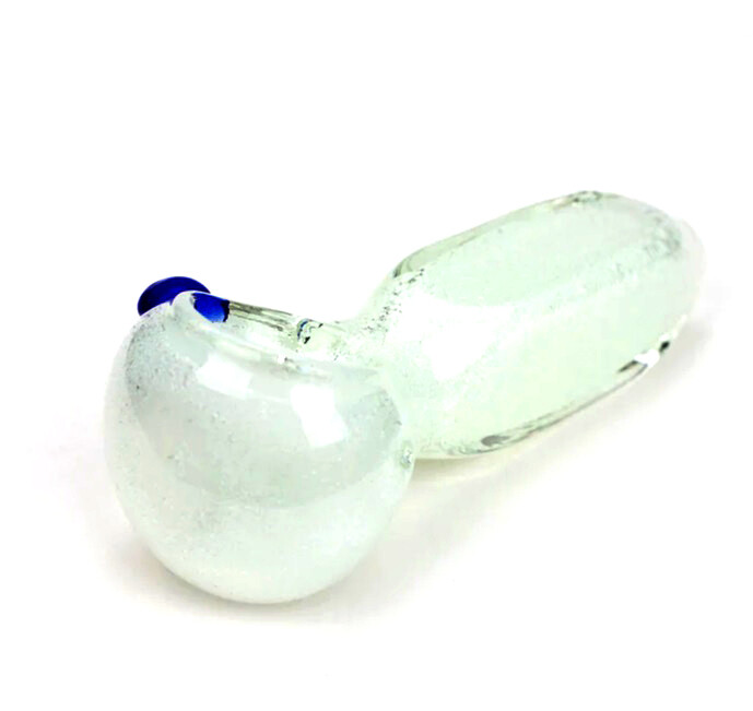 3" Glow in the Dark Glass Pipe