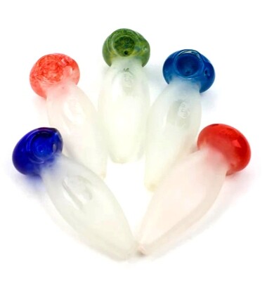 4.5" Frost Soft Glass Hand Pipe