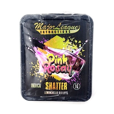 Major League Extractions Pink Rosay Indica Shatter