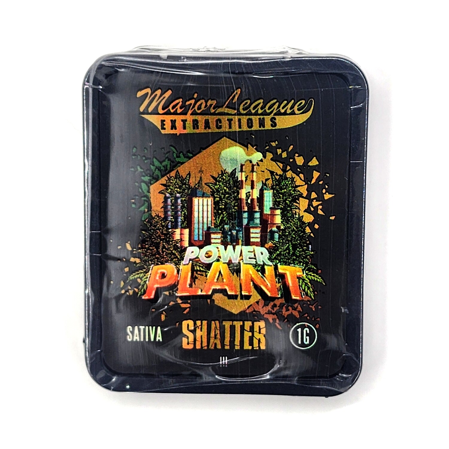 Major League Extractions Power Plant Sativa Shatter