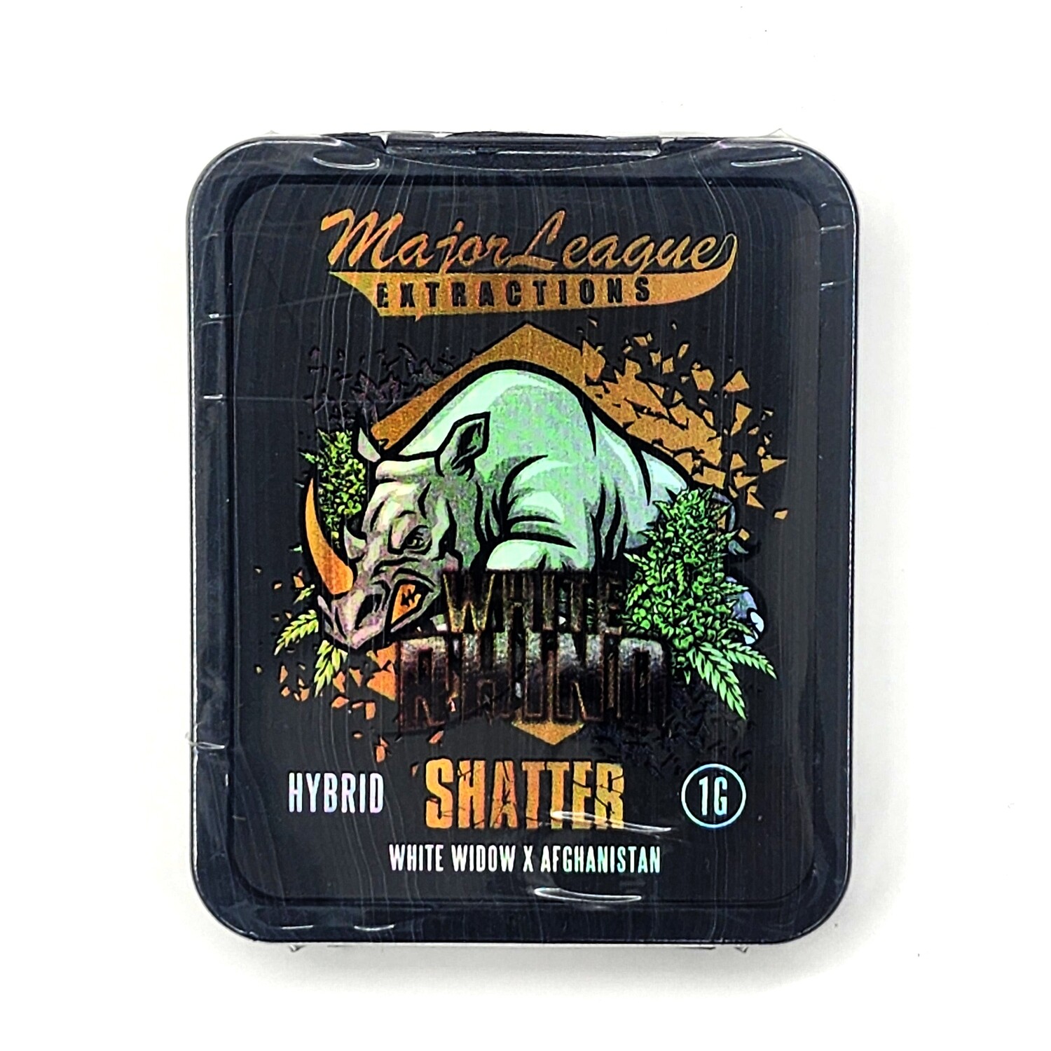 Major League Extractions White Rhino Hybrid Shatter