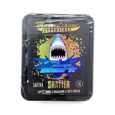Major League Extractions Great White Shark Sativa Shatter