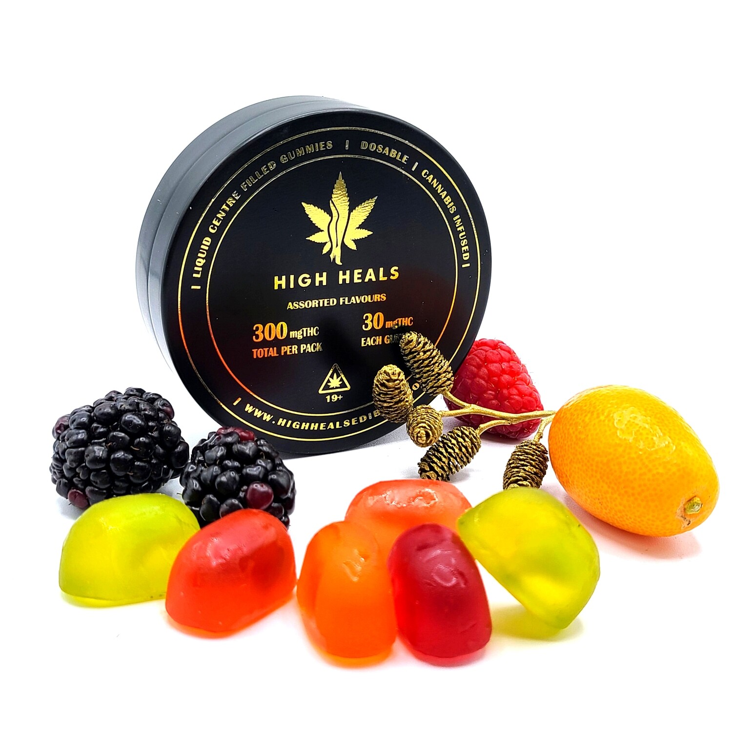 High Heals Edibles - 300 MG THC Gummies