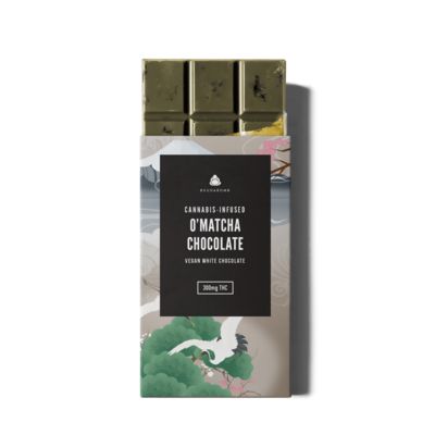 Buudabomb O'Matcha 300mg Chocolate Bar