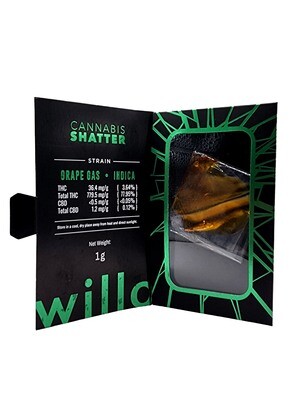 Willo Grape Gas Indica Shatter