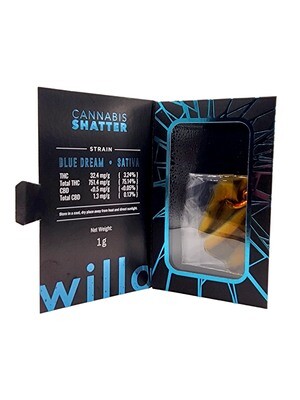 Willo Blue Dream Sativa Shatter