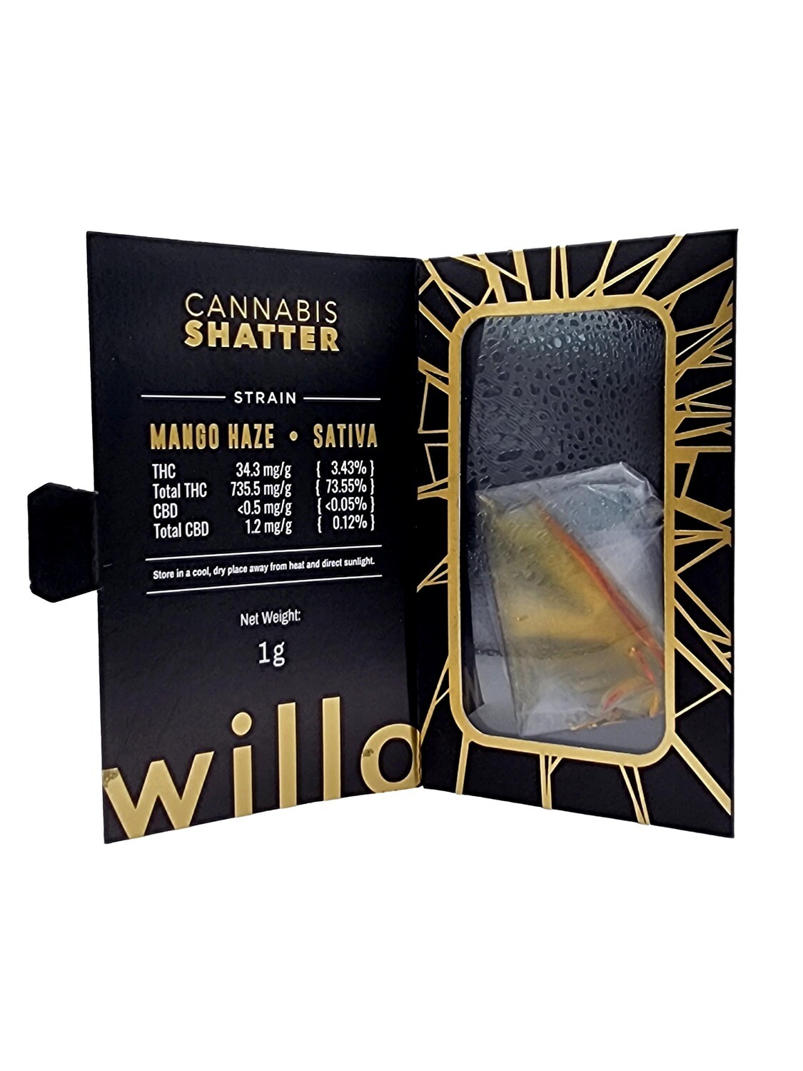 Willo Mango Haze Sativa Shatter
