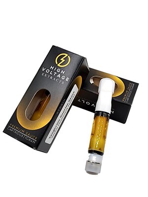 High Voltage Extracts Sauce Cartridge - 1g - Hybrid