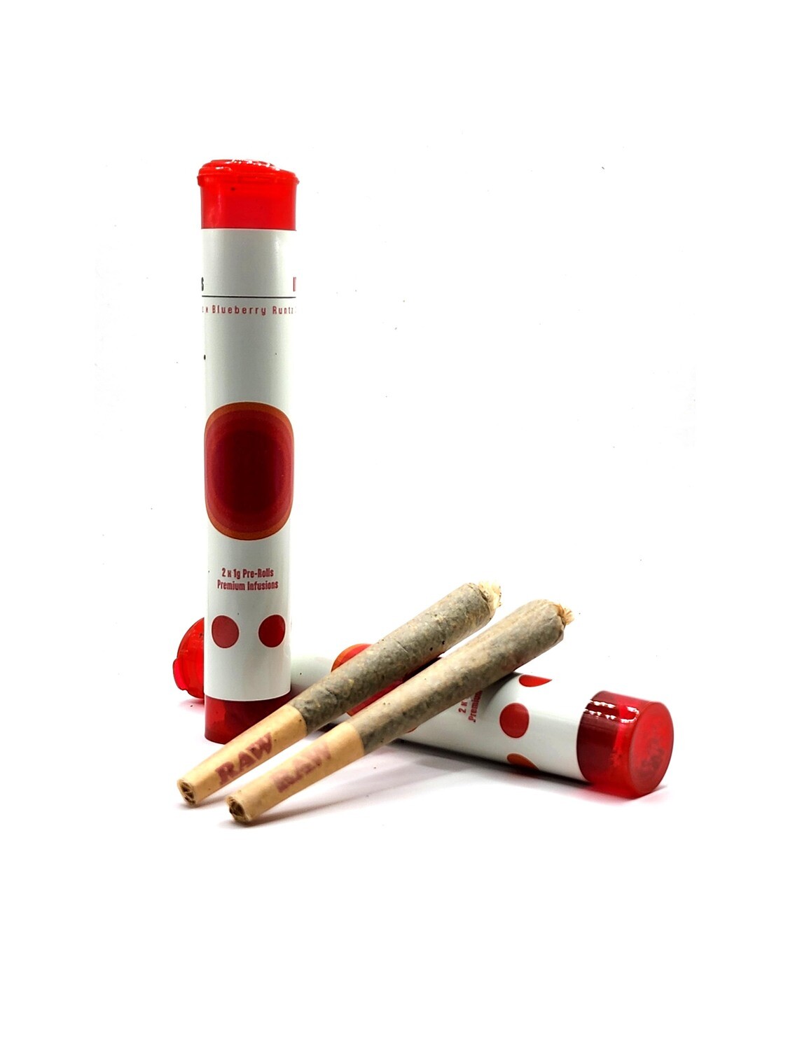 Cannons Shatter Pre-Rolls - Pink Gas x Blueberry Runtz - 2 x 1G - Indica
