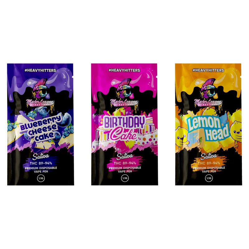 Major League Extractions Sativa Vape Pens