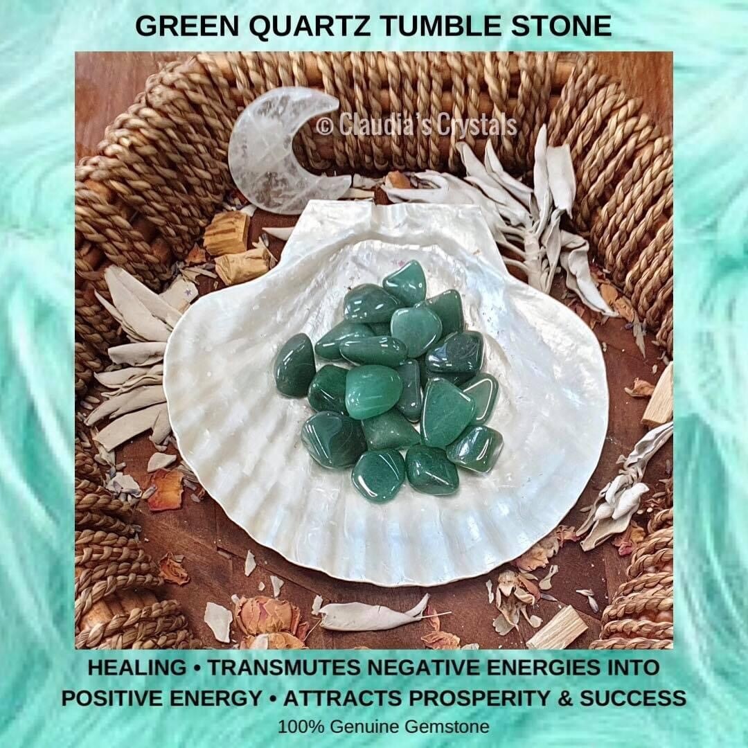 GREEN QUARTZ - (Med)