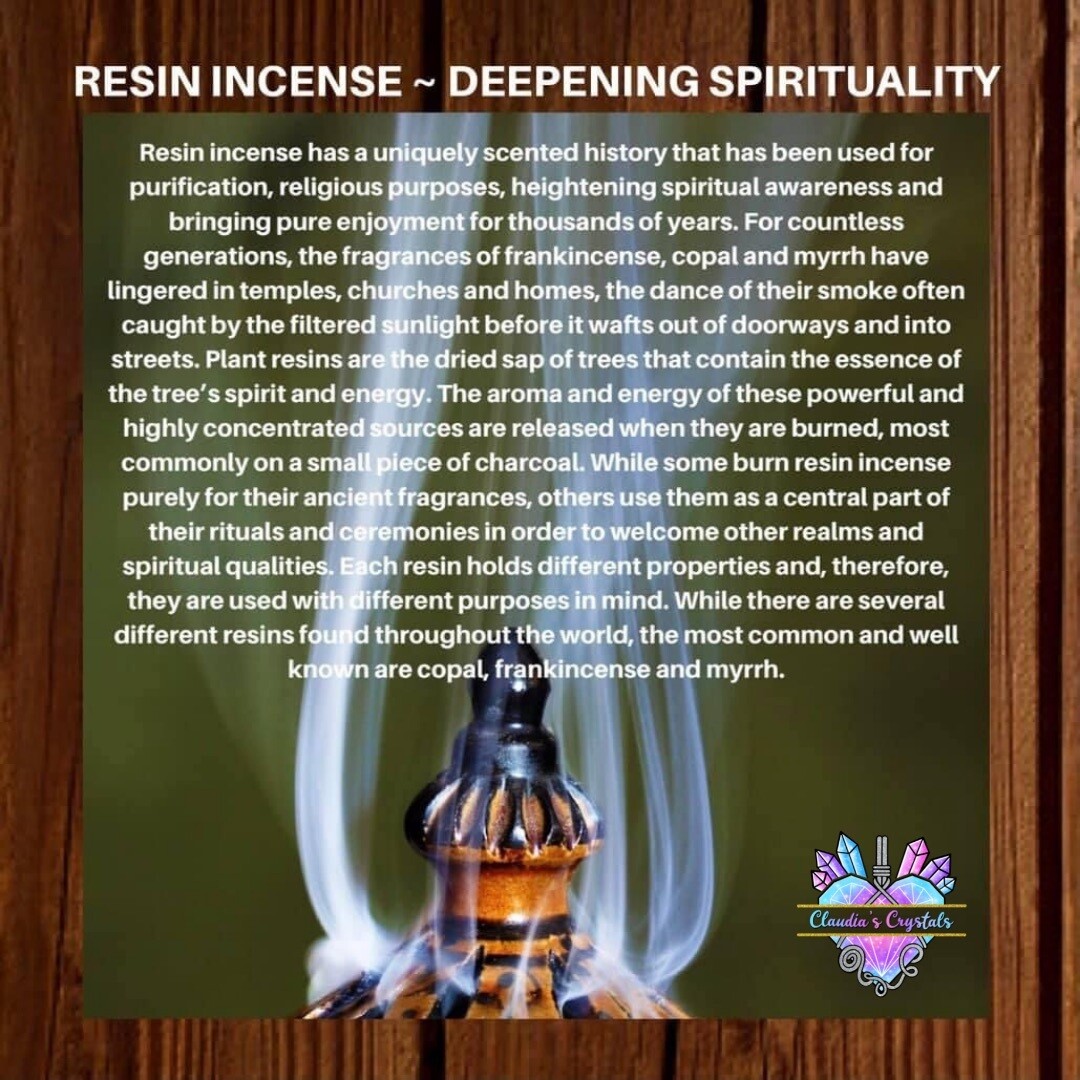 RESIN - FRANKINCENSE &amp; MYRRH