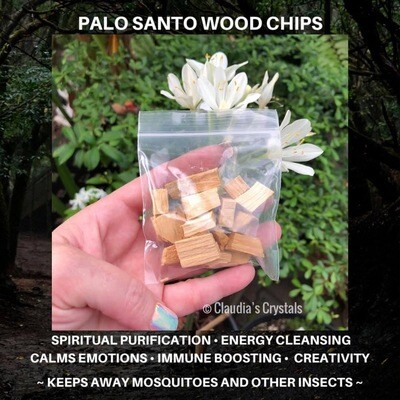 PALO SANTO - WOODEN CHIPS