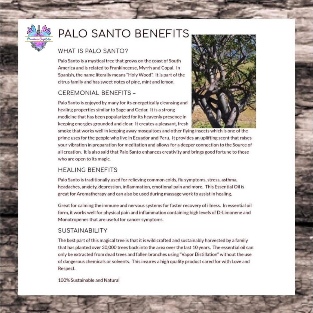 PALO SANTO - CONE
