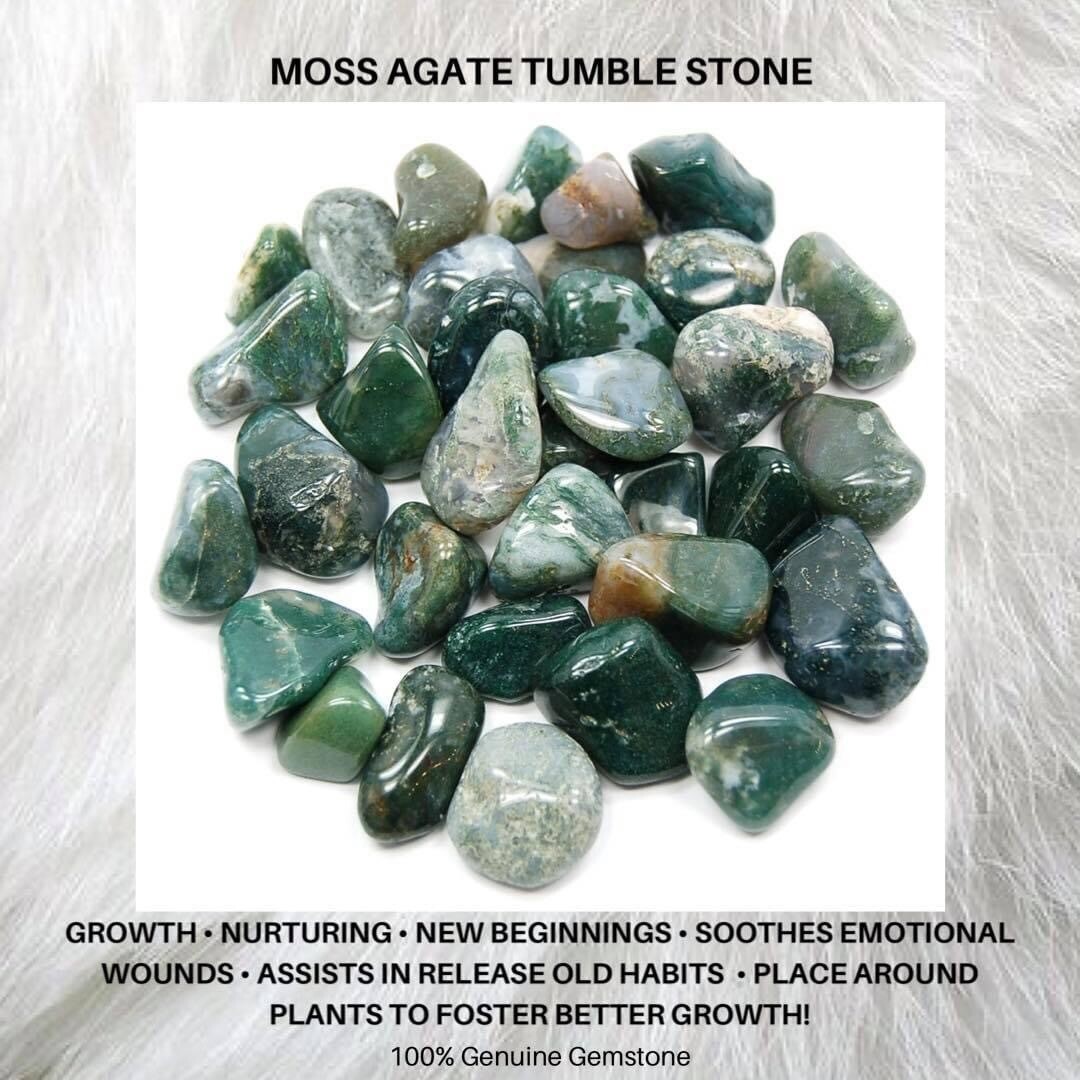 MOSS AGATE - (Lg)