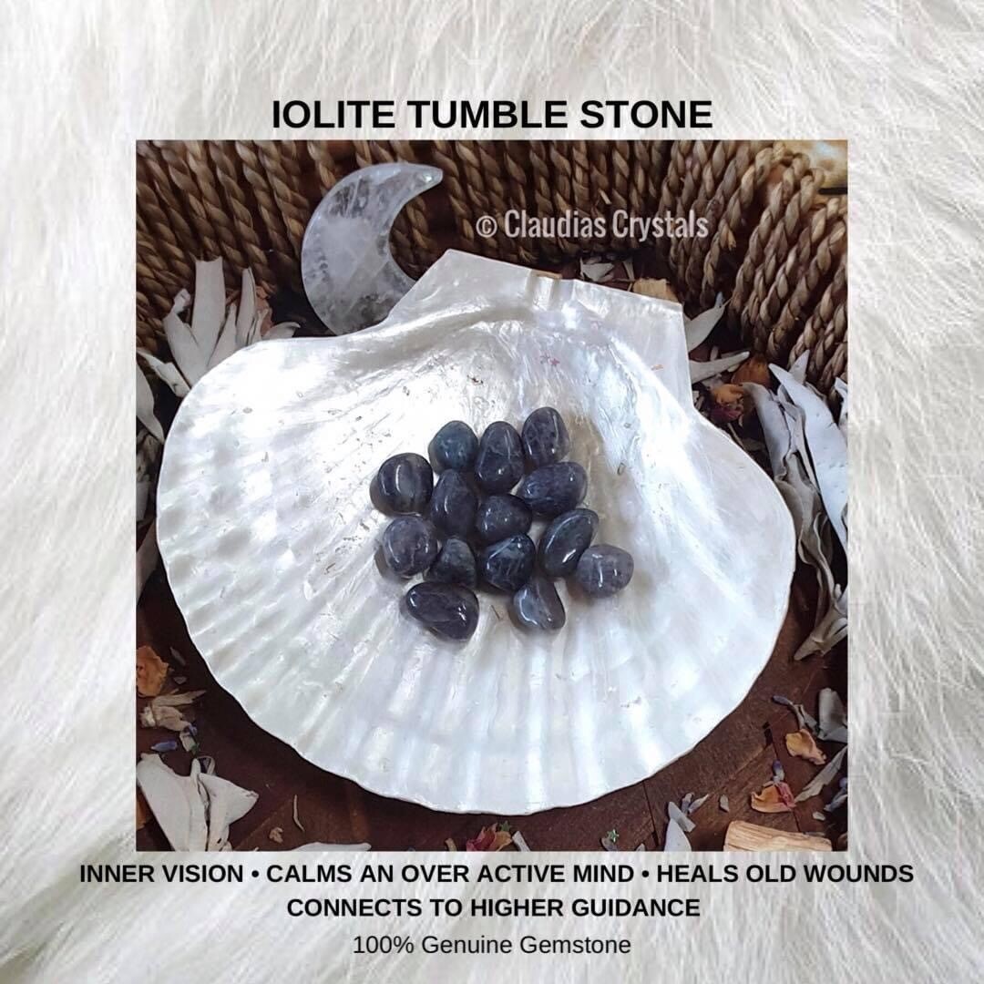 IOLITE/WATER SAPPHIRE - (Sm)