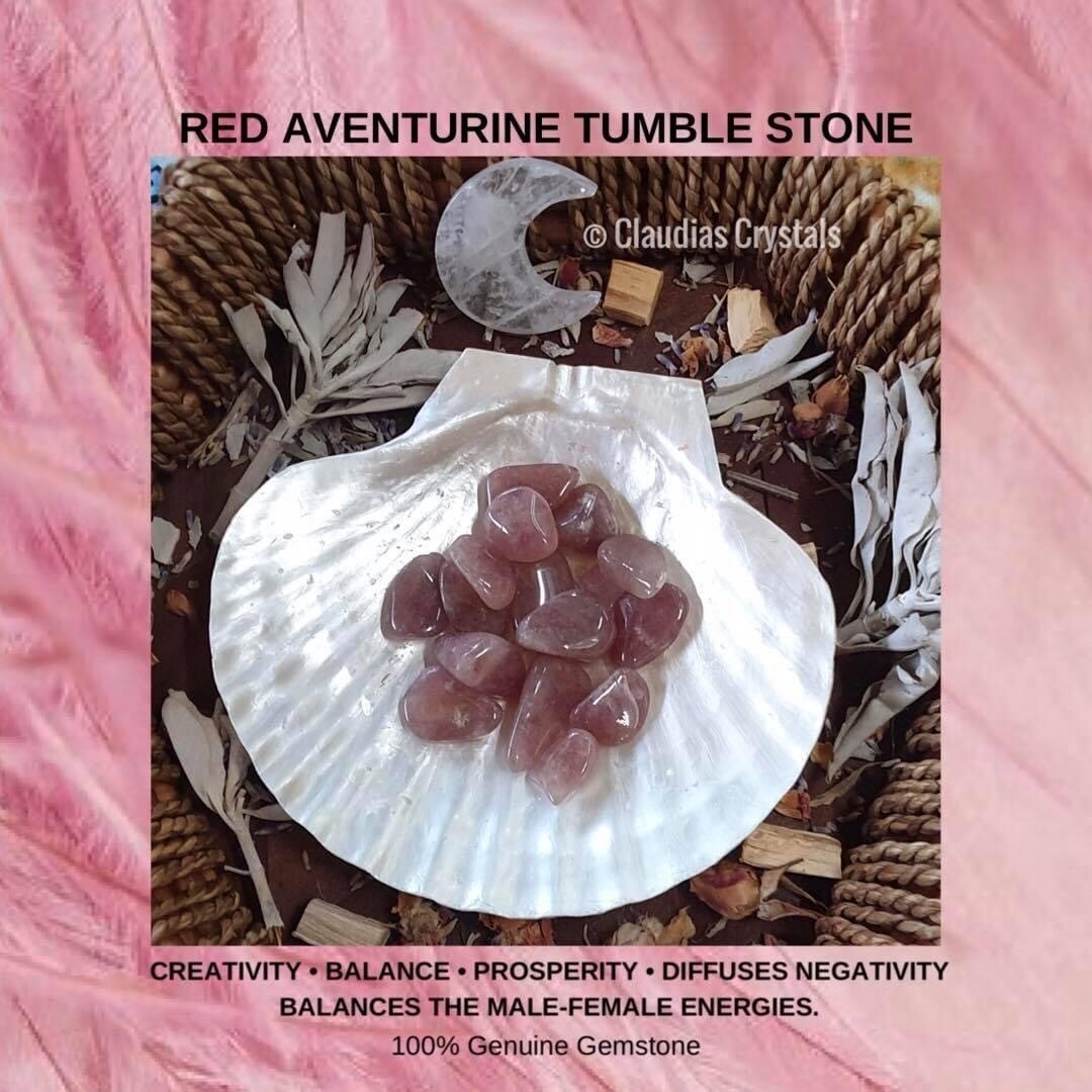 RED AVENTURINE - (Sm)
