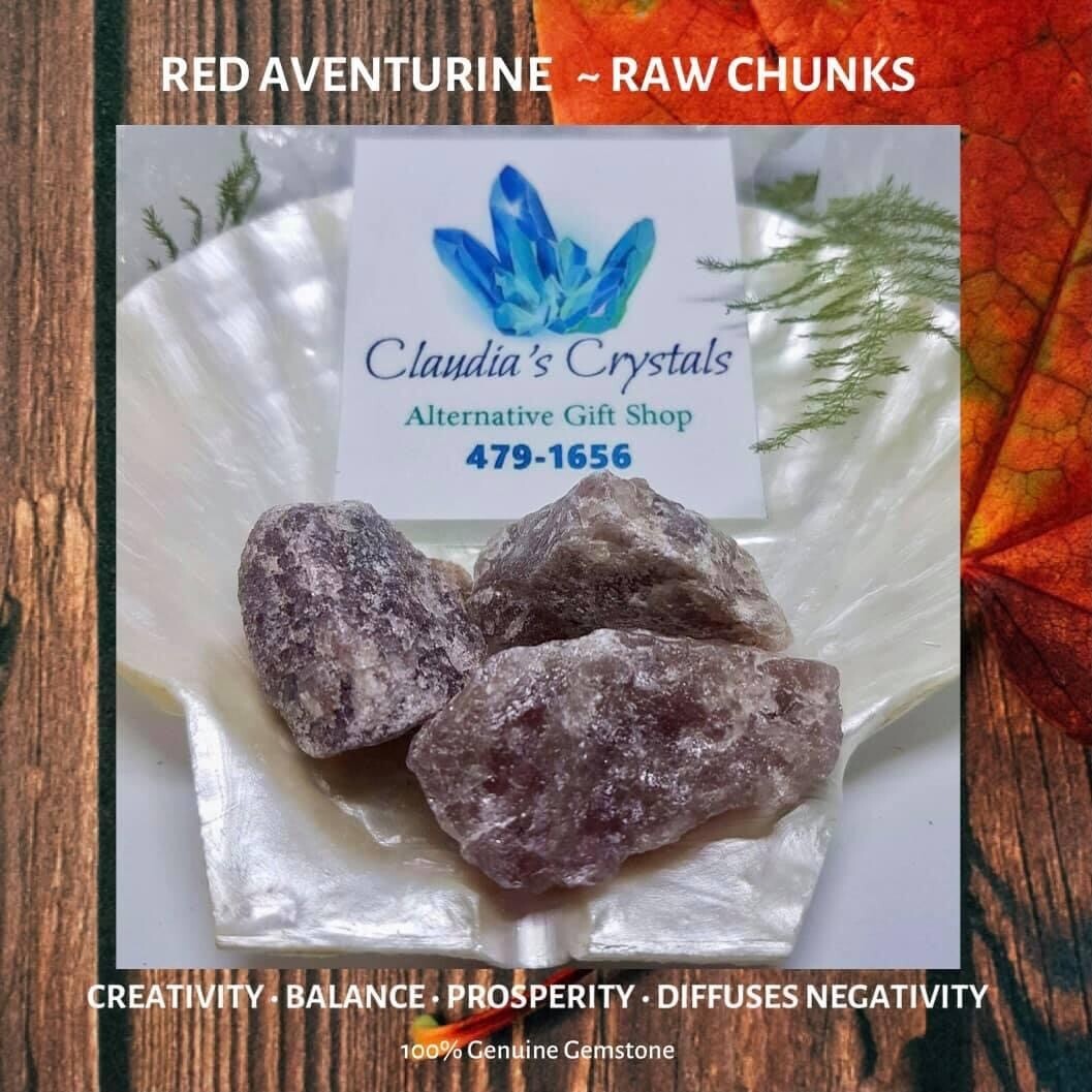 RED AVENTURINE - RAW