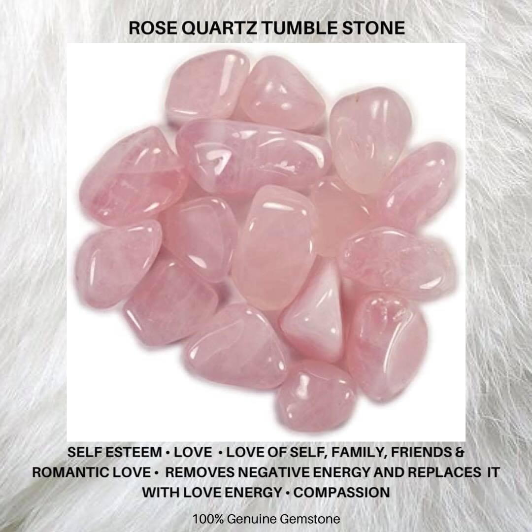 ROSE QUARTZ - (Med)