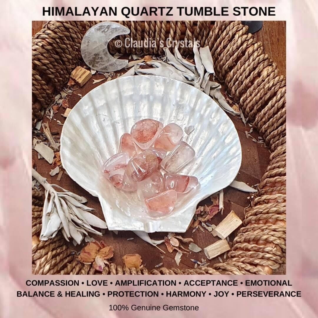 PINK HIMALAYAN QUARTZ - (Lg)