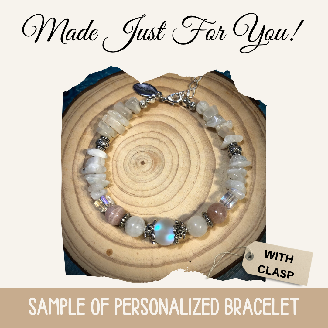 Personalized Bracelet - WITH CLASP
