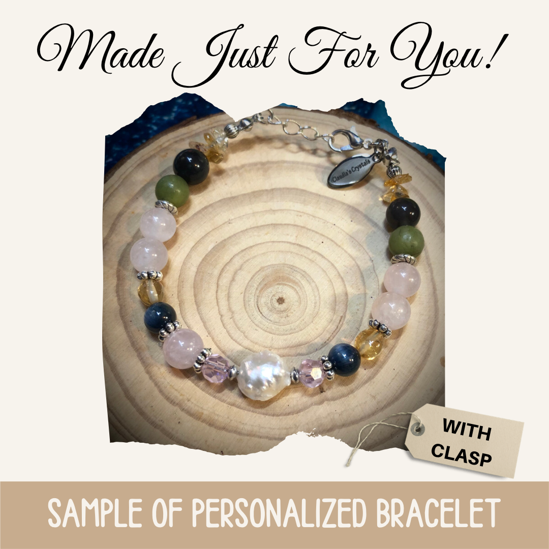 Personalized Bracelet - WITH CLASP