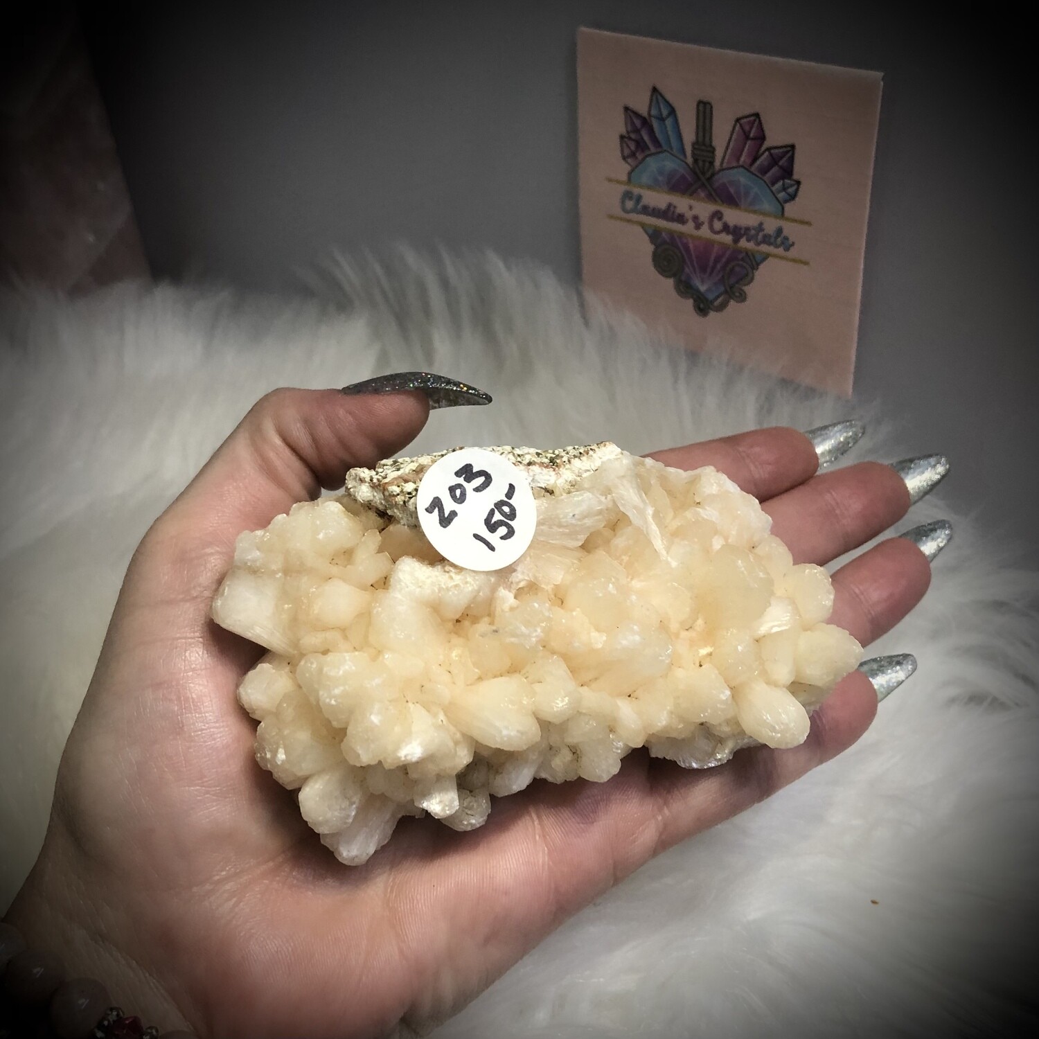 ZEOLITE SPECIMEN - 4&quot;