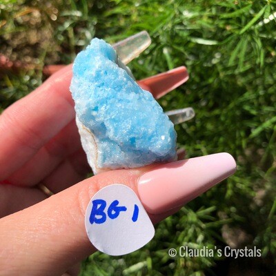 BLUE ARAGONITE - SPECIMEN