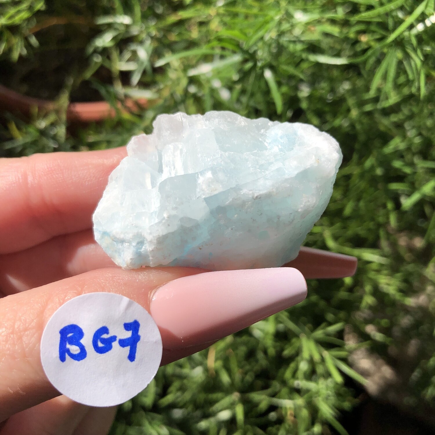 BLUE ARAGONITE - SPECIMEN