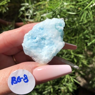 BLUE ARAGONITE - SPECIMEN