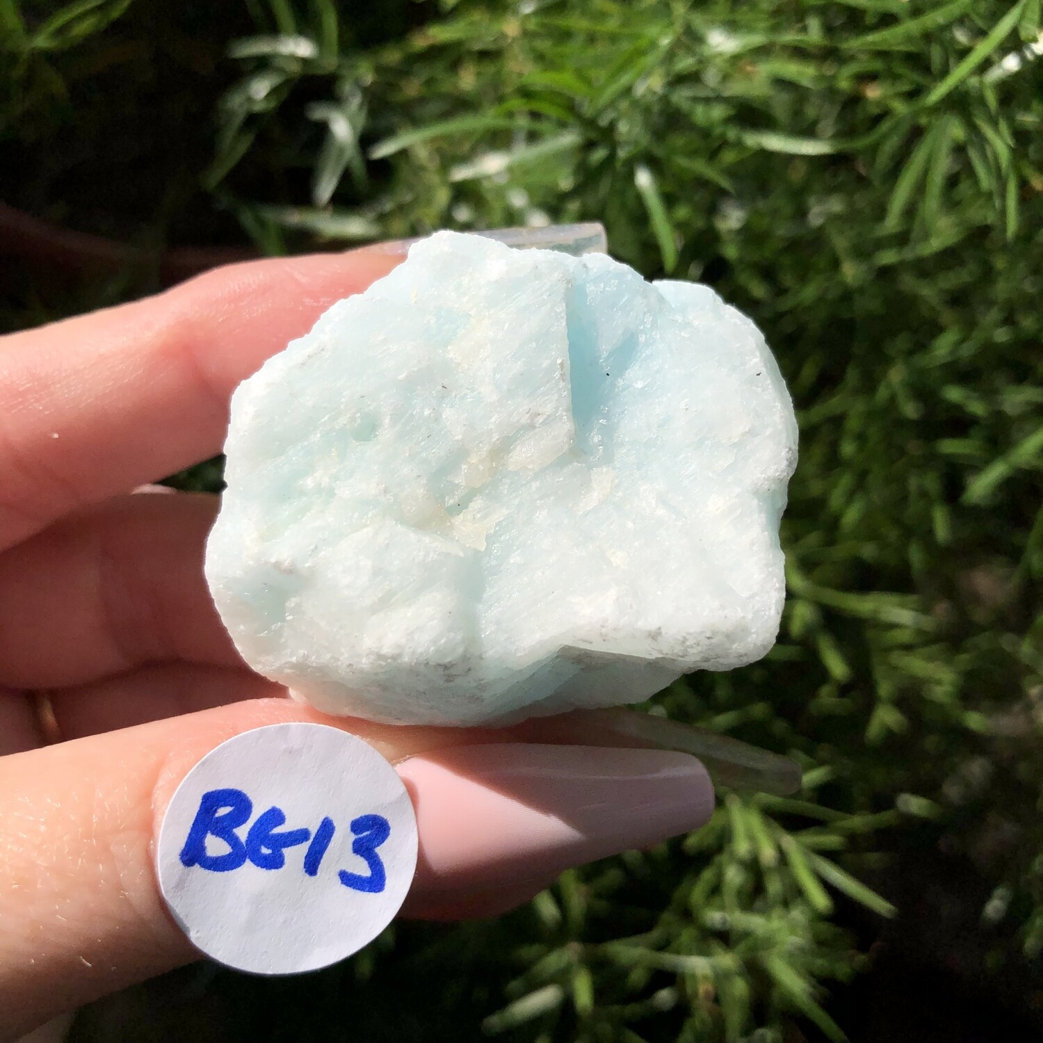 BLUE ARAGONITE - SPECIMEN