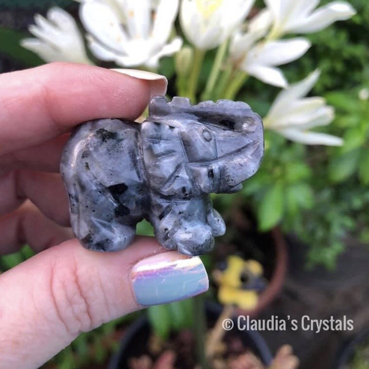 PICASSO JASPER ELEPHANT - 1.5&quot;
