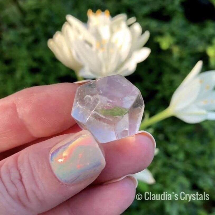 CLEAR QUARTZ DODECAHEDRON - 2cm