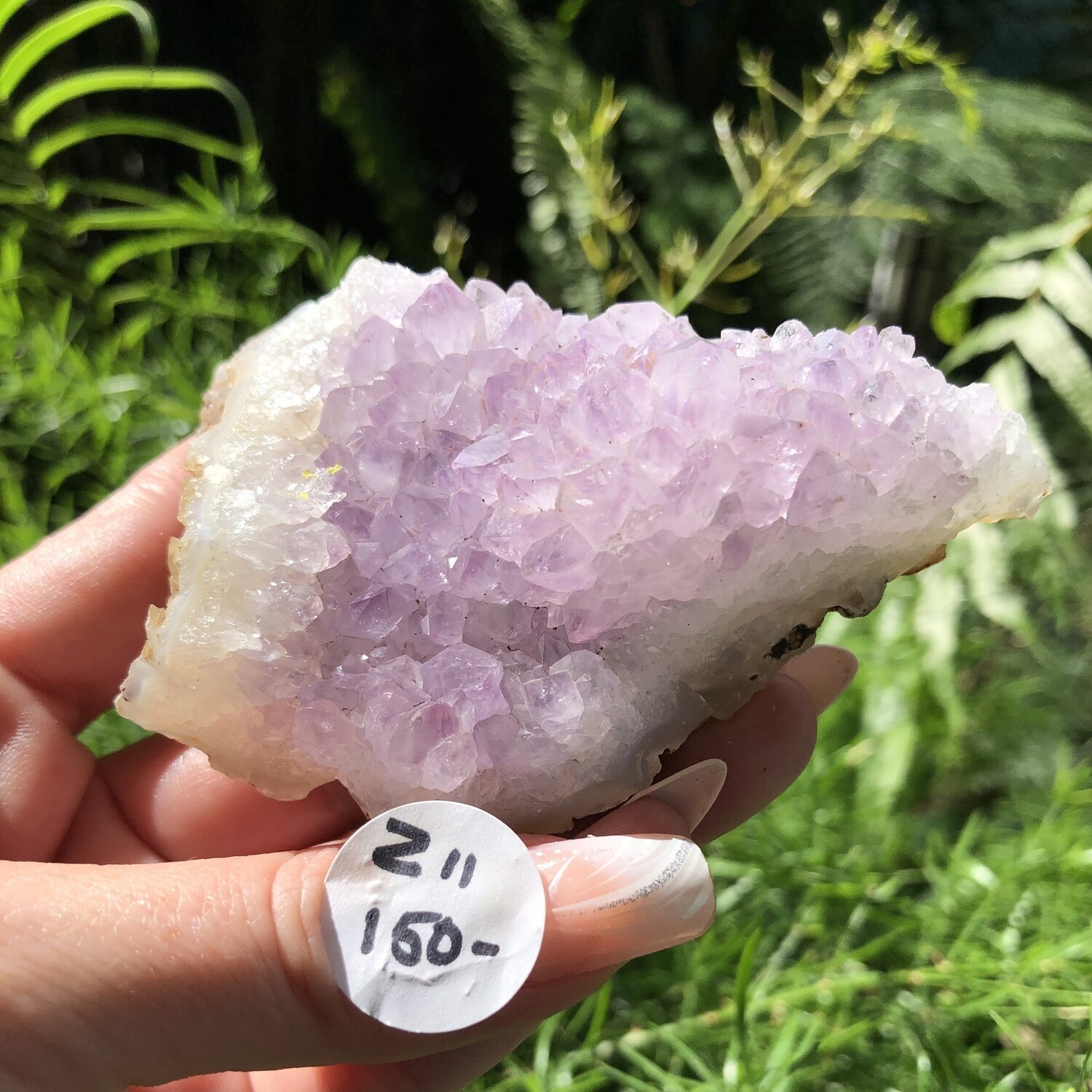 LILAC AMETHYST CLUSTER - 10cm