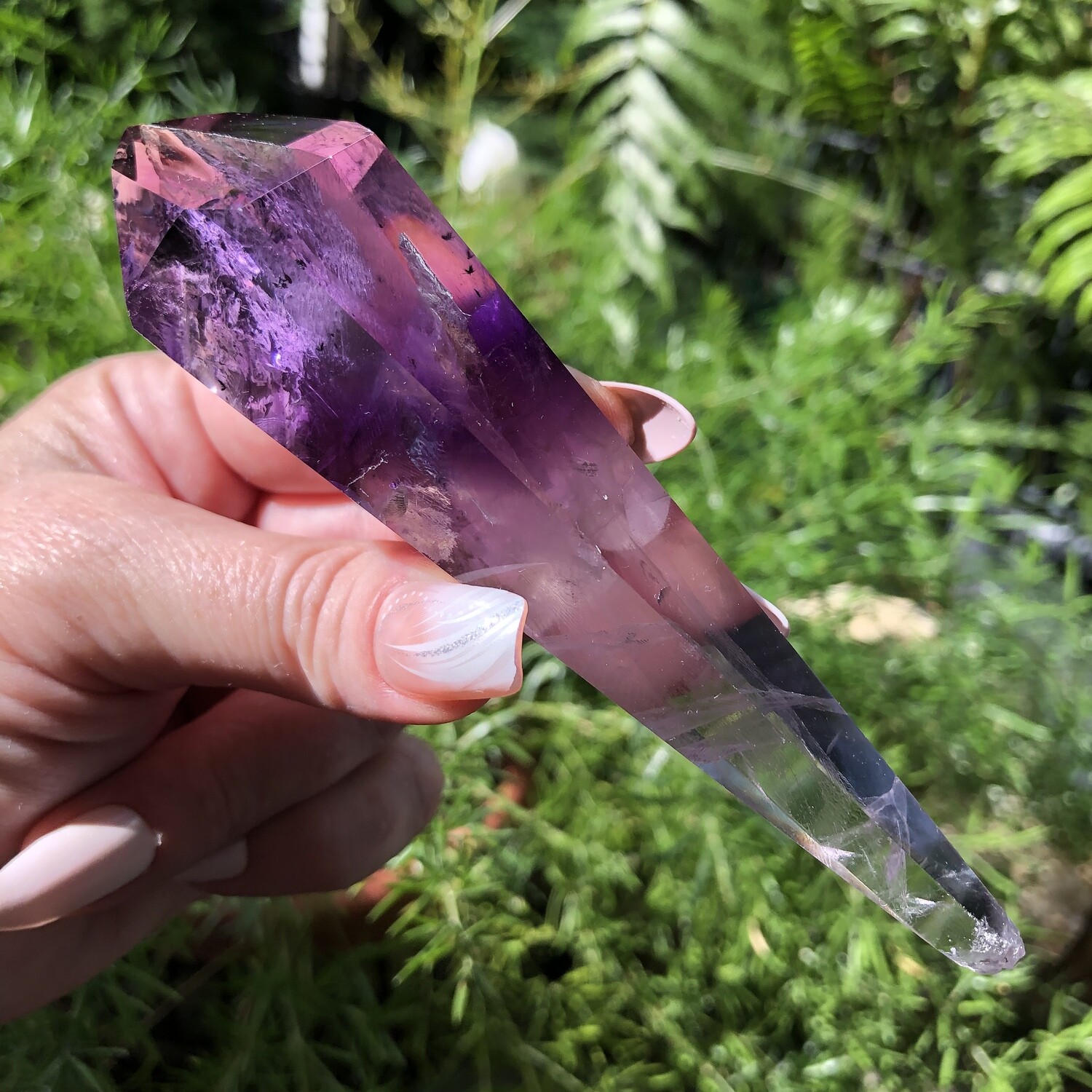 AMETHYST ROOT WAND - Great For Energy Work!