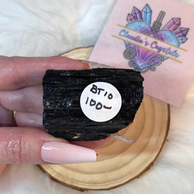 BLACK TOURMALINE LOG - 5cm