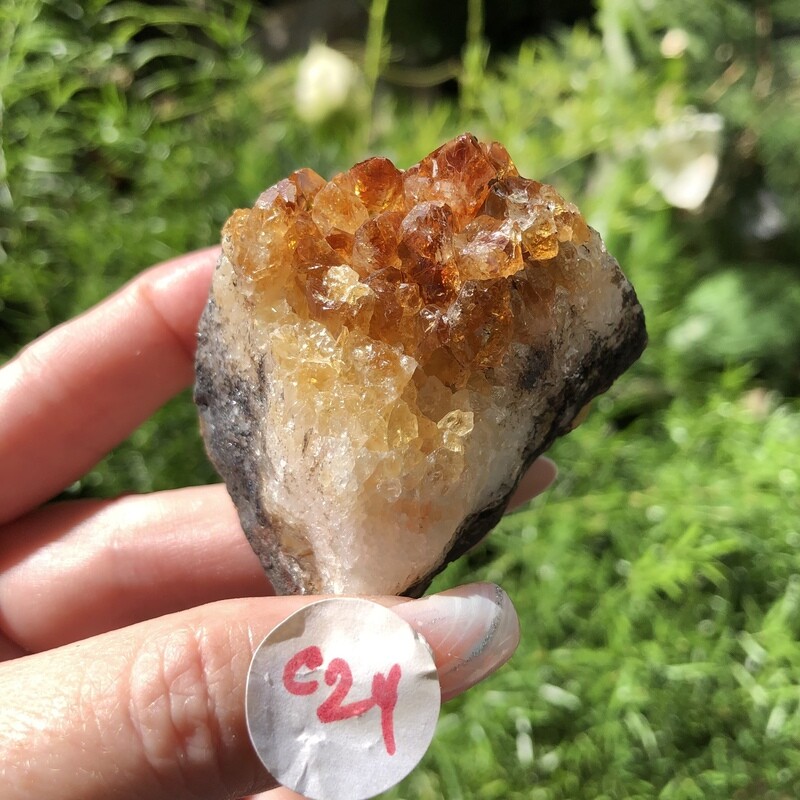 CITRINE CLUSTER - 5.5cm