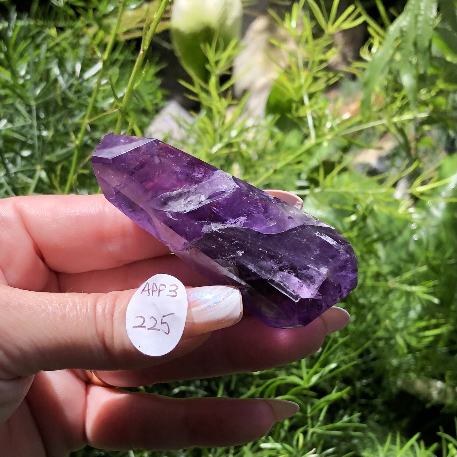 AMETHYST FACETED GEM