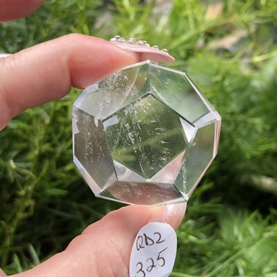 CLEAR QUARTZ DODECAHEDRON