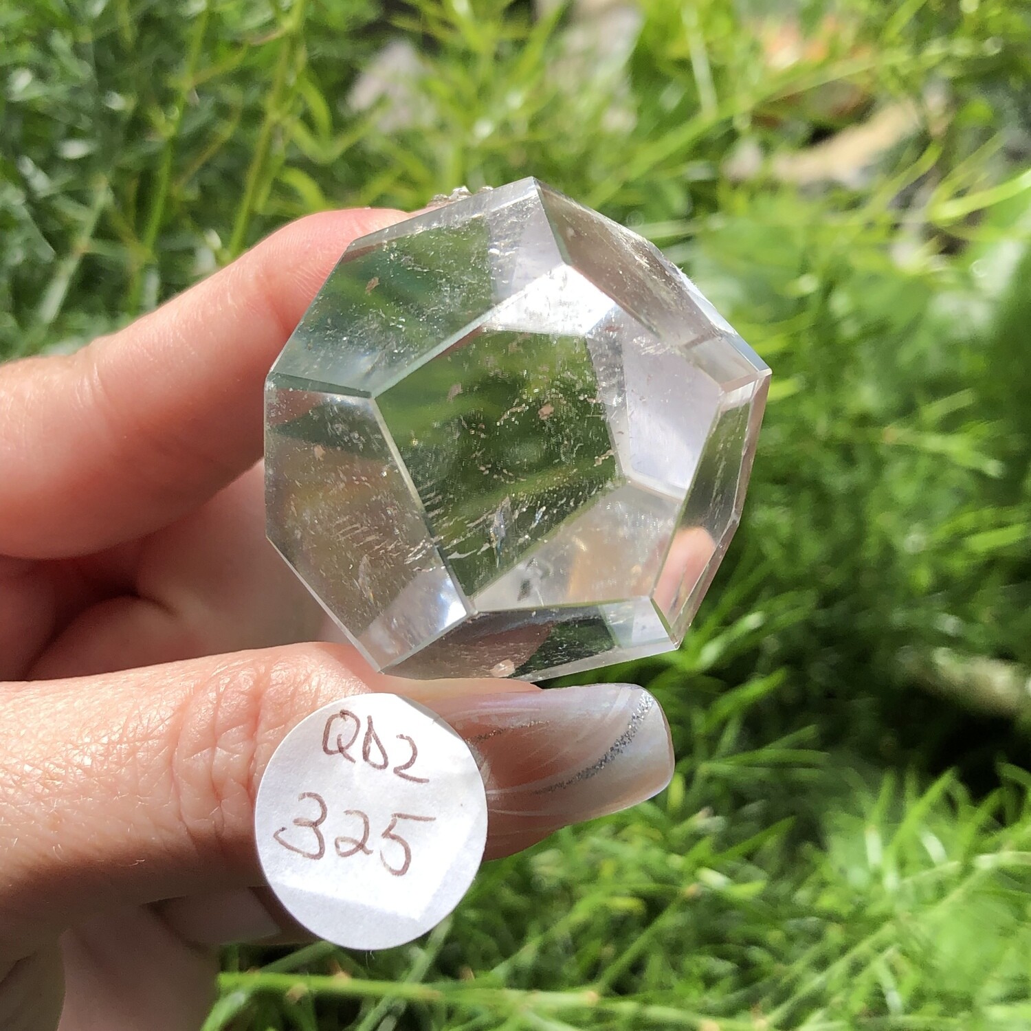 CLEAR QUARTZ DODECAHEDRON