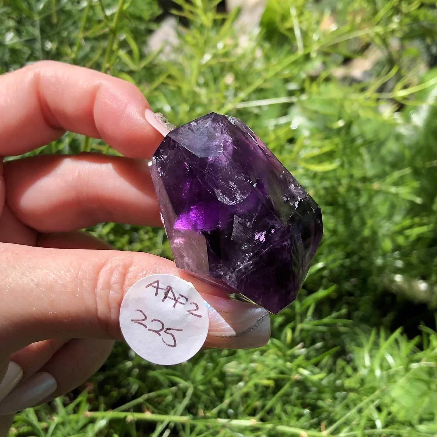 AMETHYST FACETED GEM