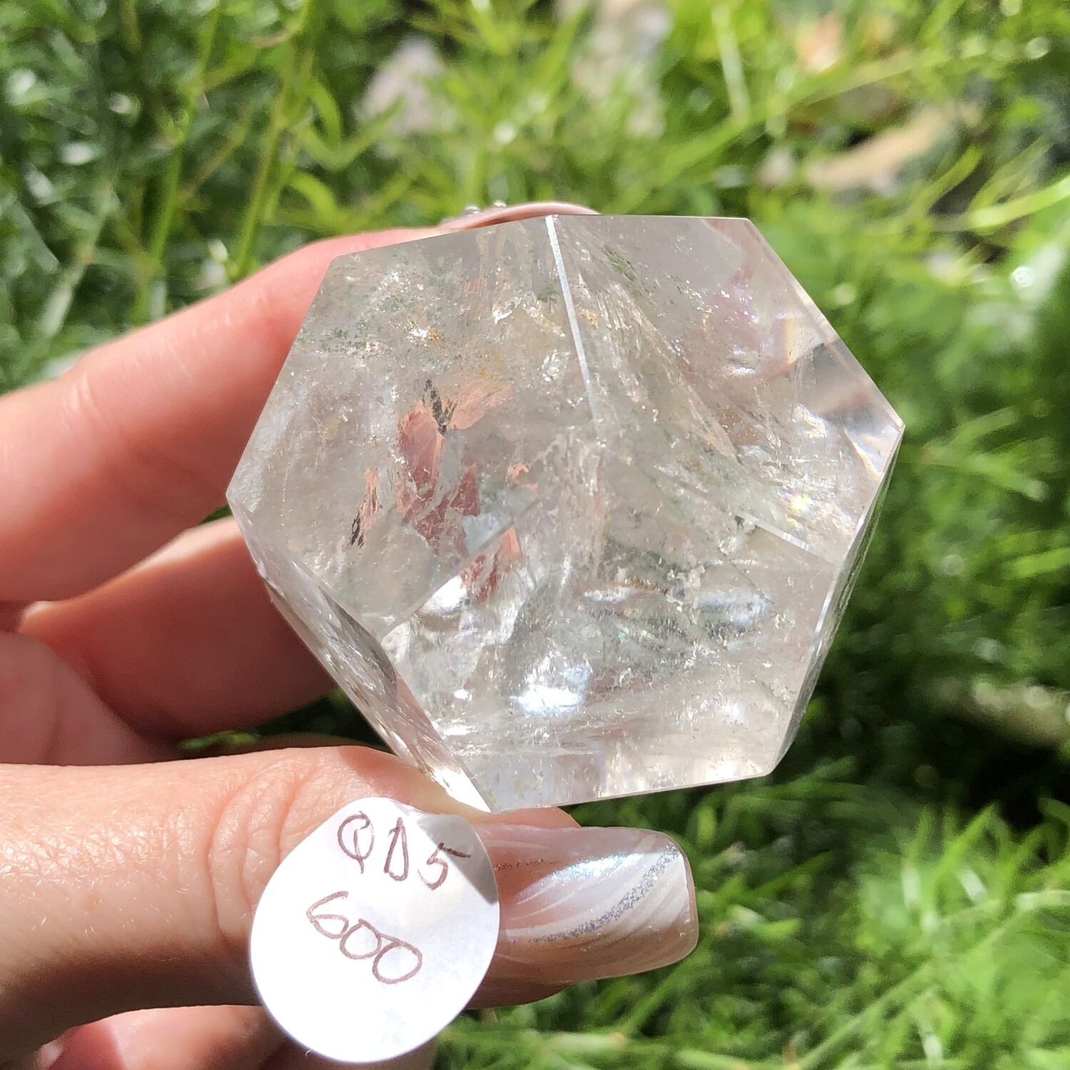 🧊 CLEAR QUARTZ DODECAHEDRON - A+ Quality - Brazil