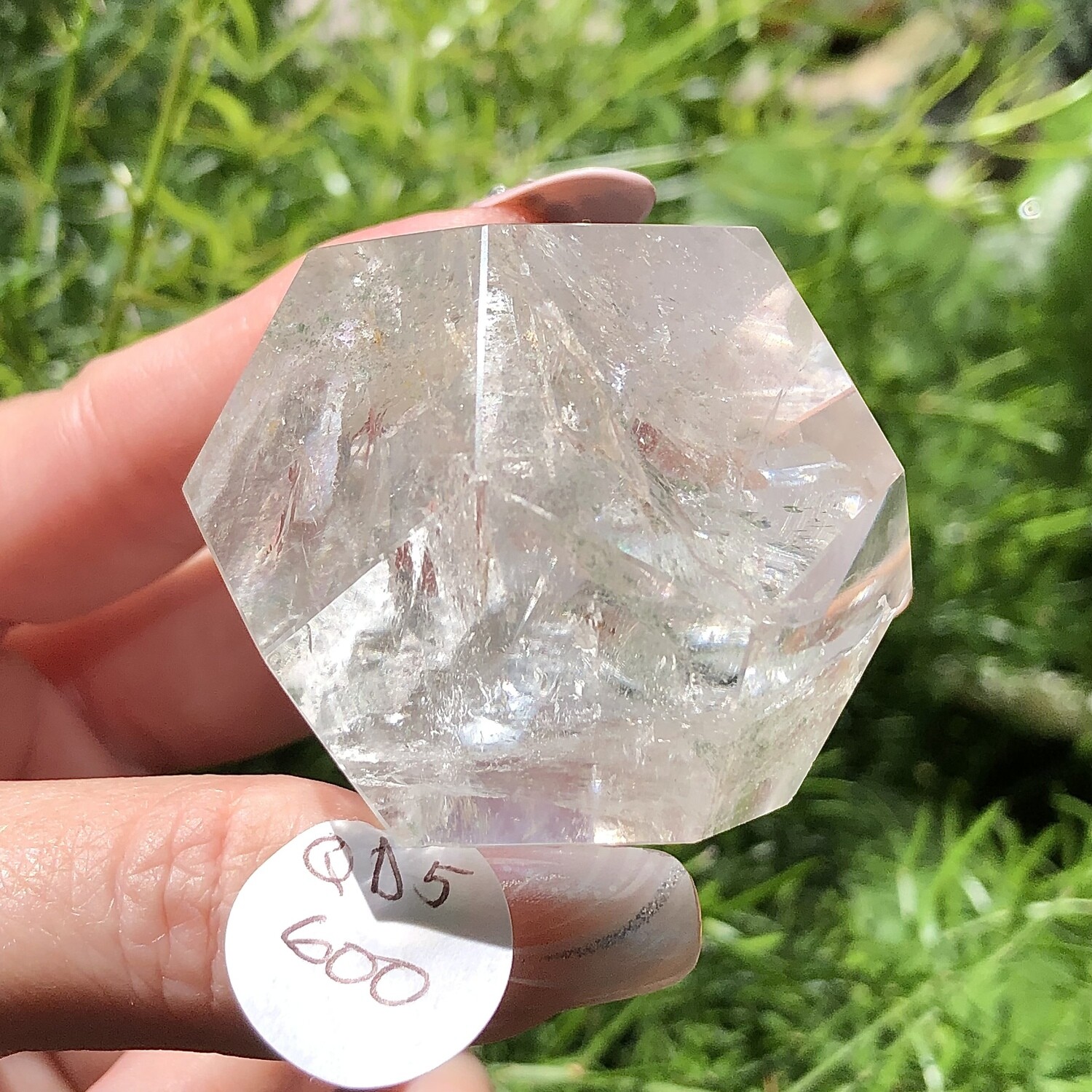 CLEAR QUARTZ DODECAHEDRON