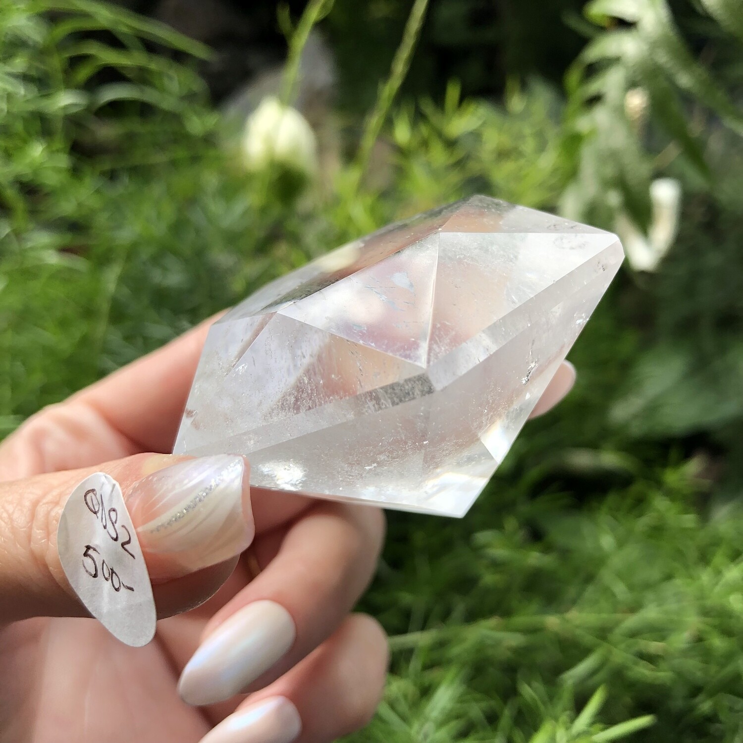 CLEAR QUARTZ DIAMOND SHAPE - A+ Quality Brazil