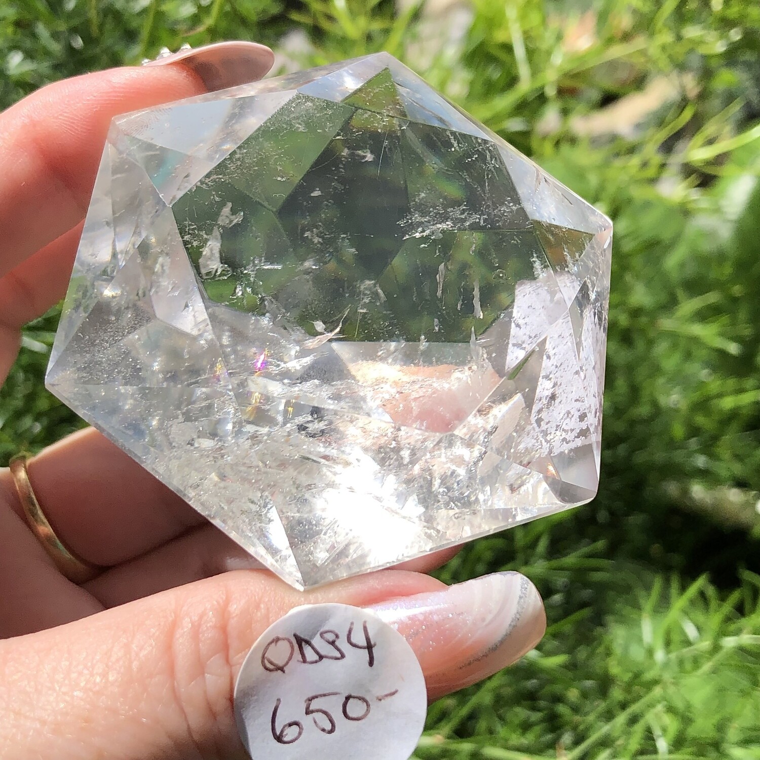 CLEAR QUARTZ DIAMOND SHAPE