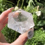 CLEAR QUARTZ DIAMOND SHAPE - Cleansing, Amplifying, Protection