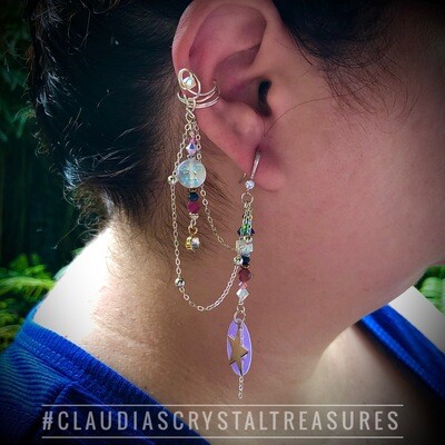 GODDESS EAR CUFF &amp; EARRING - 1 Piece