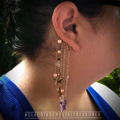 GODDESS EAR CURTAIN - 1 Piece - Balancing, Love, Harmony